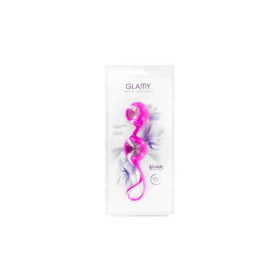 Boules de Geisha rose verre et silicone 